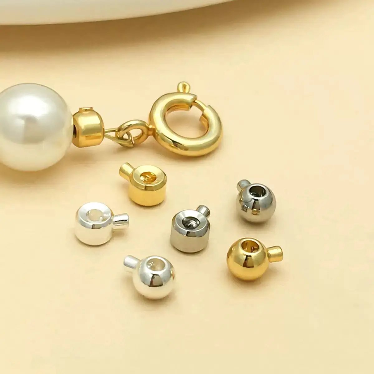 FS2517- 2.9*2.4MM Steel wire positioning beads Zoe's DIY Shop