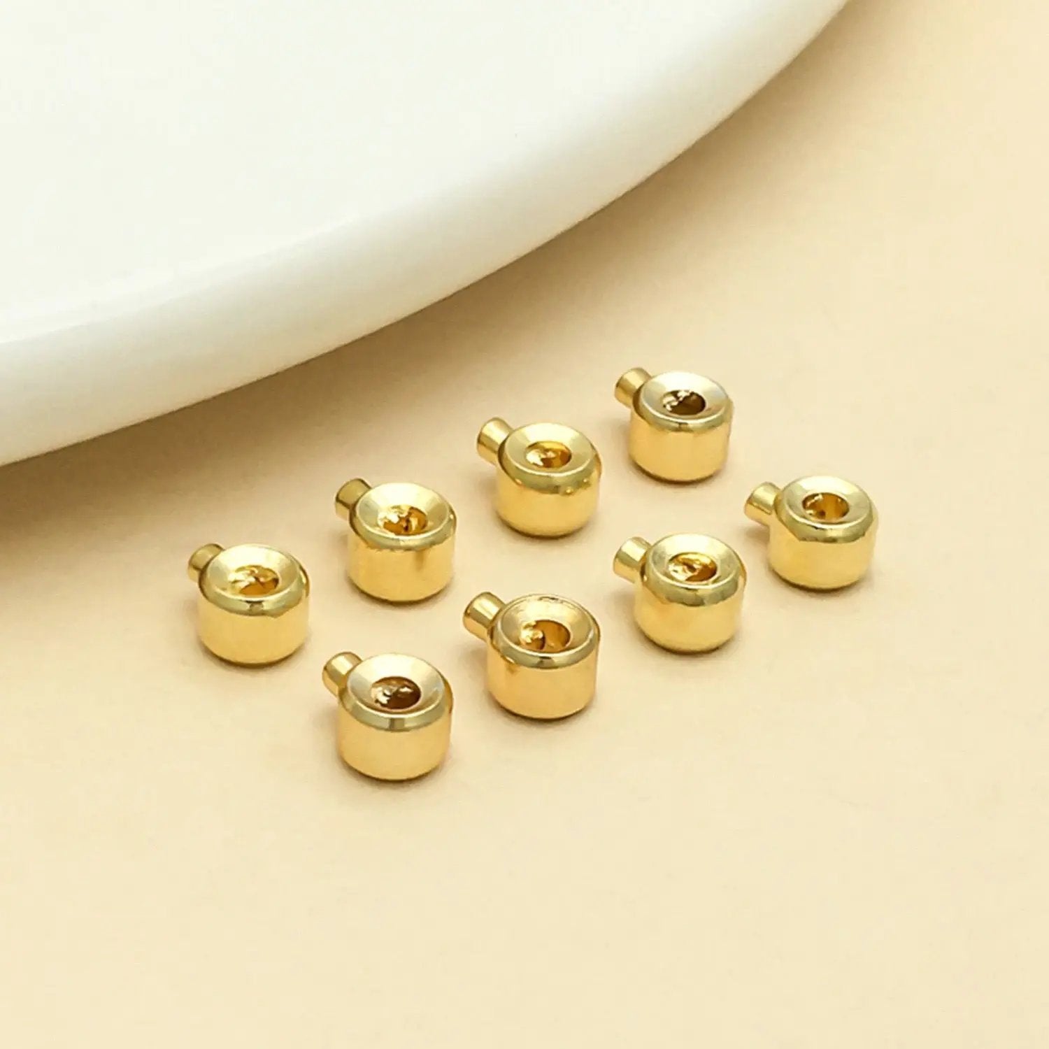 FS2517- 2.9*2.4MM Steel wire positioning beads Zoe's DIY Shop