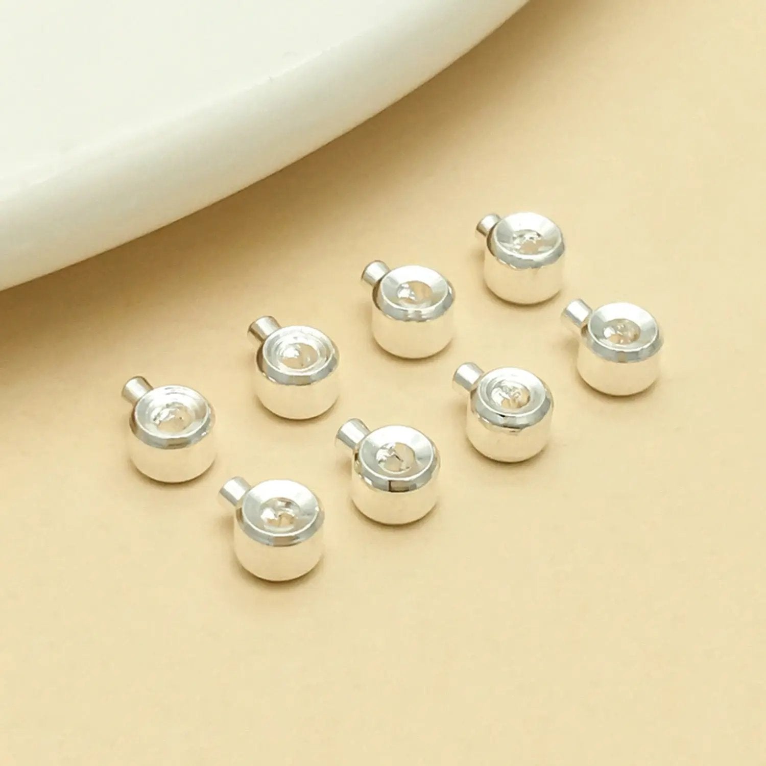 FS2517- 2.9*2.4MM Steel wire positioning beads Zoe's DIY Shop