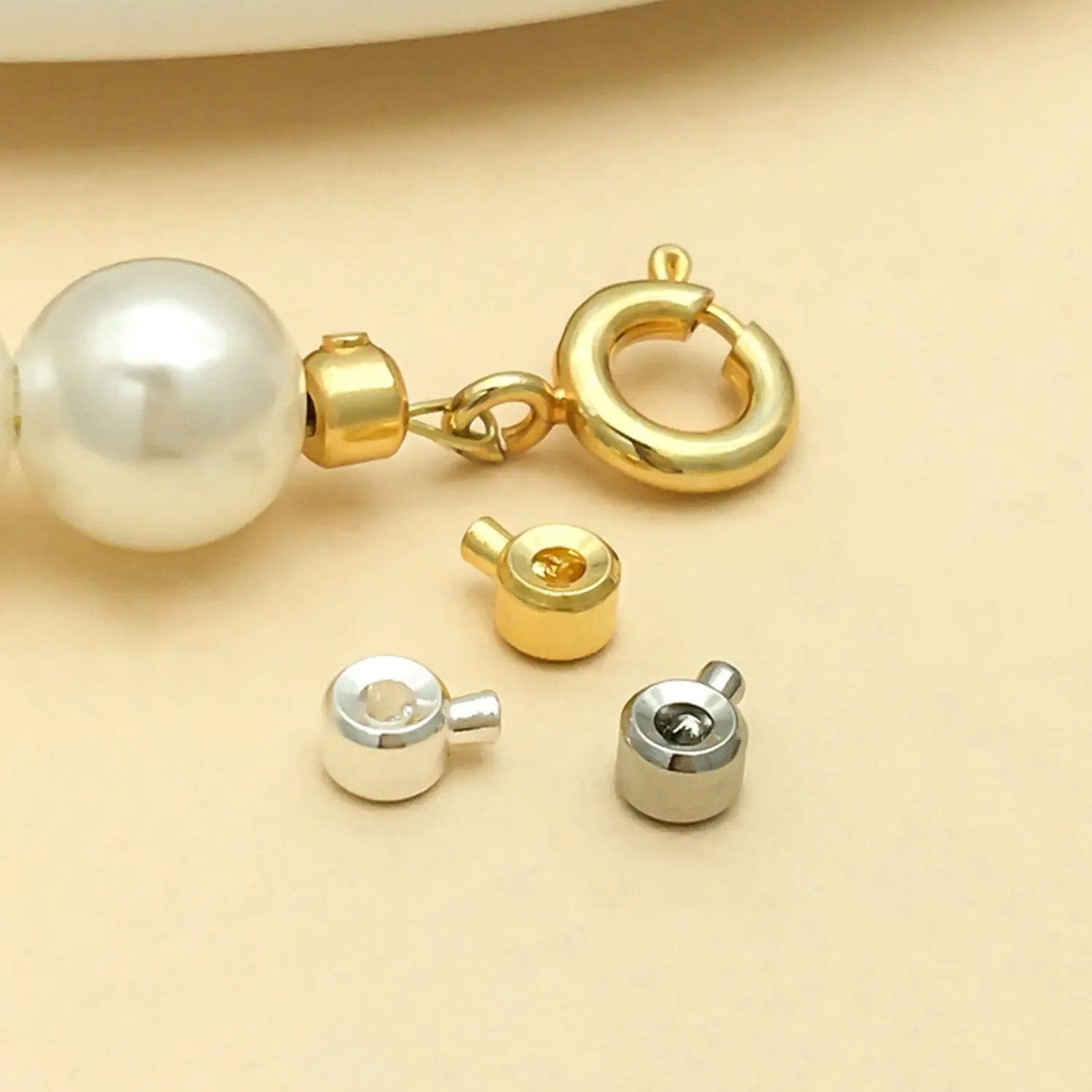 FS2517- 2.9*2.4MM Steel wire positioning beads Zoe's DIY Shop