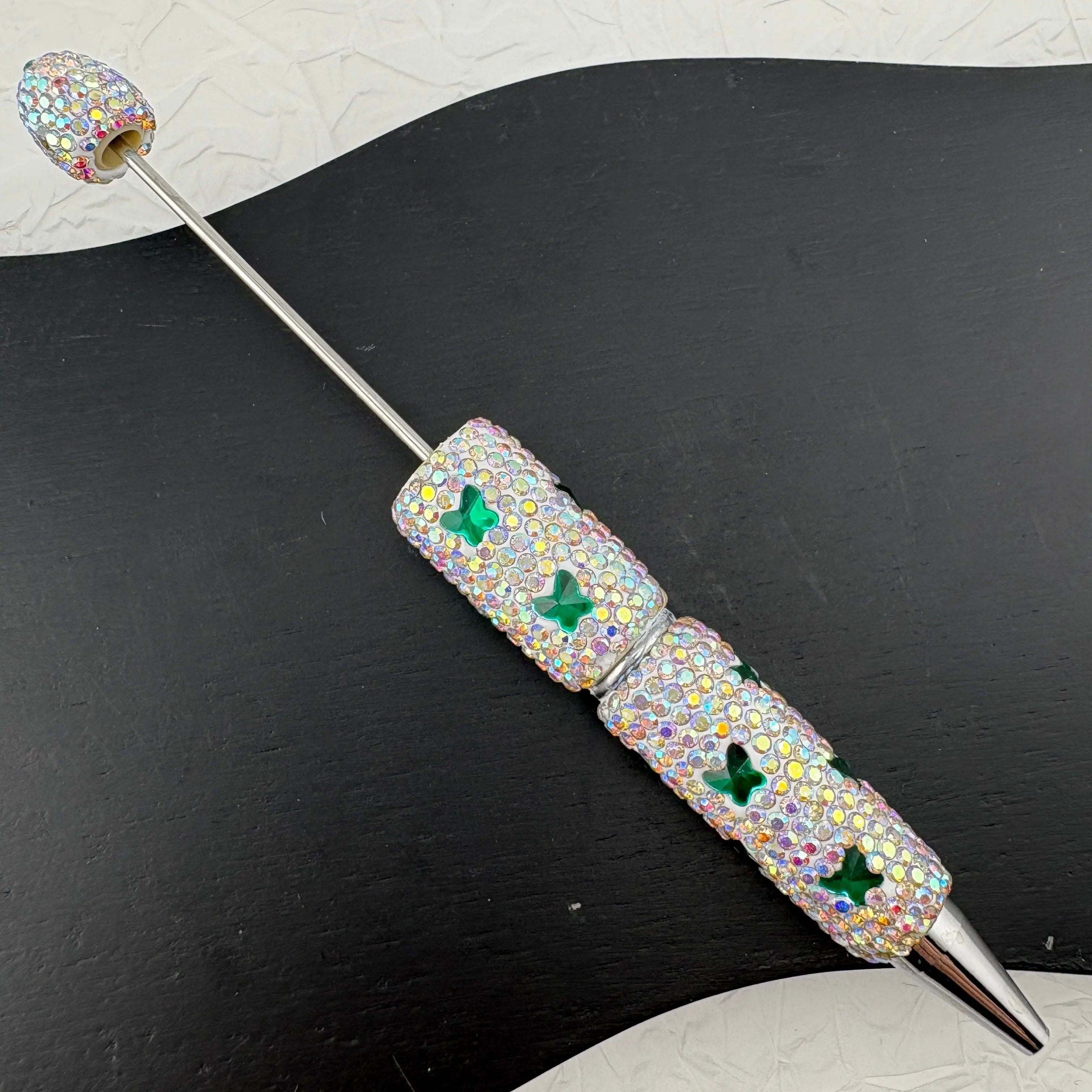FS2568- 1 Piece Butterfly Crystal Full Diamonds Fancy Pens Zoe's DIY Shop