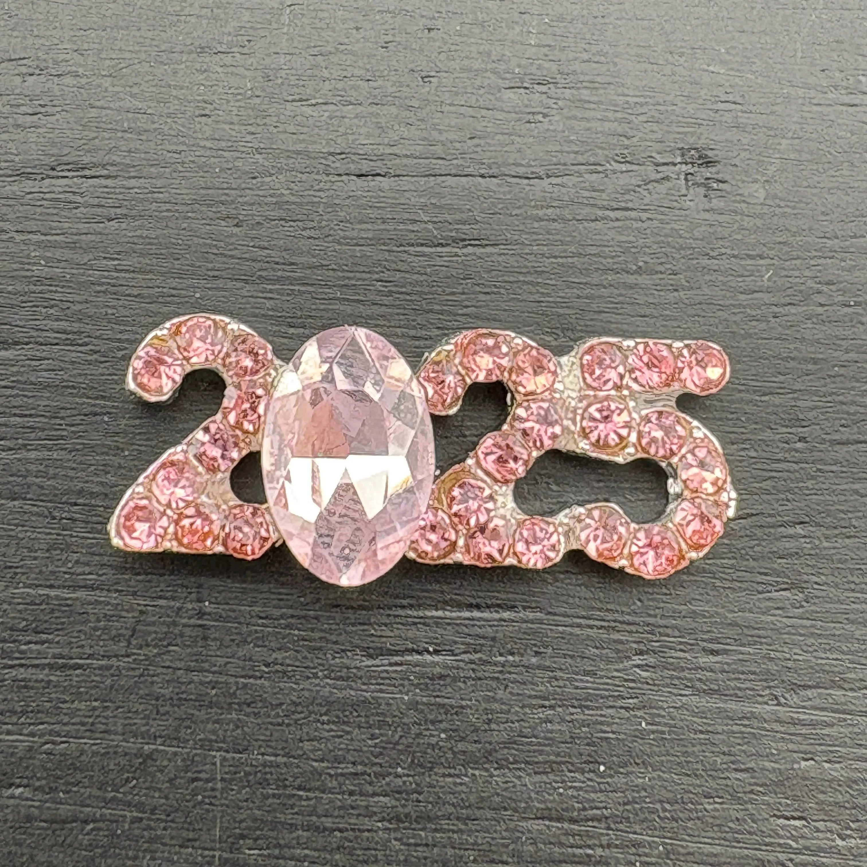 FS2614- 15*6mm 2025 Year Crystal Charms Zoe's DIY Shop