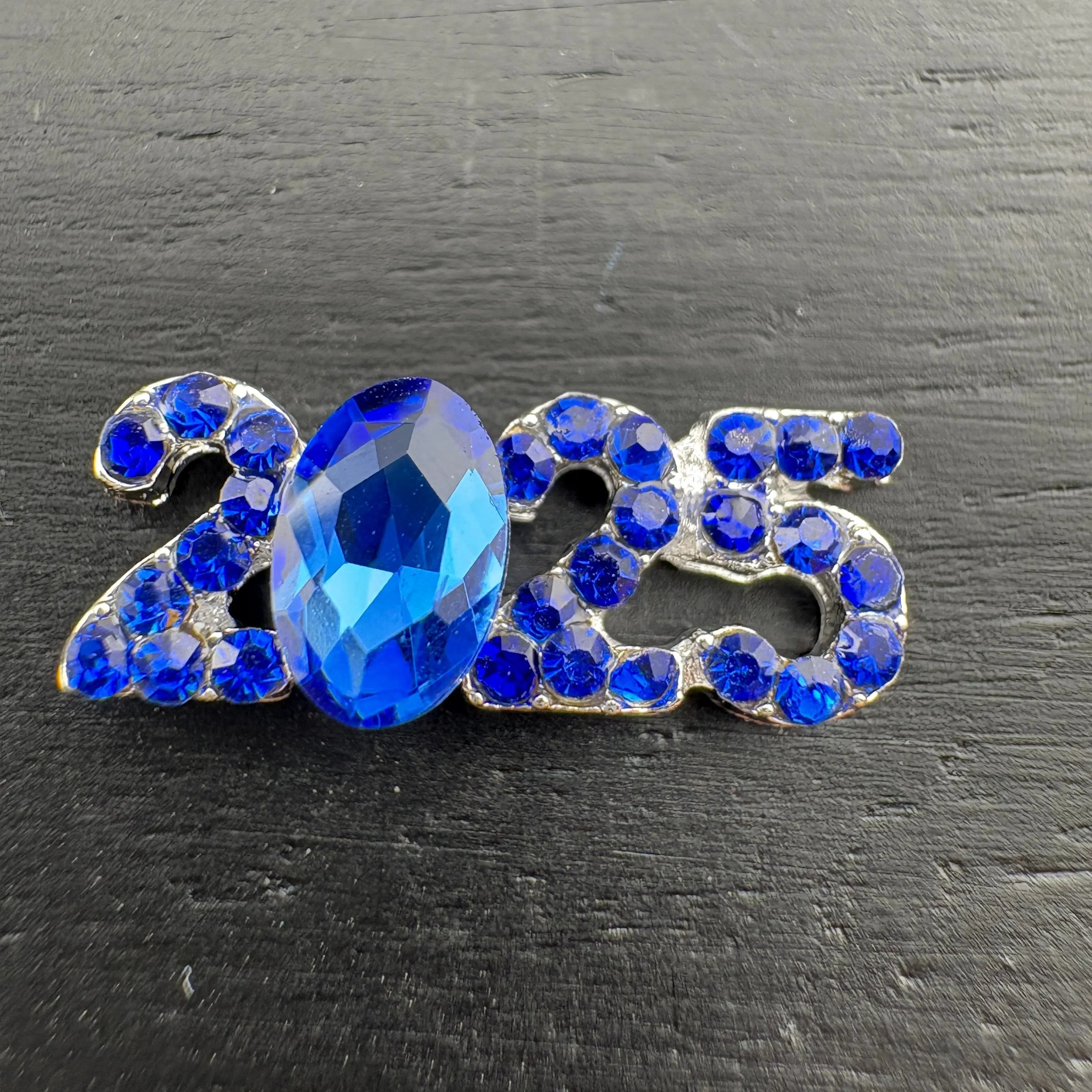 FS2614- 15*6mm 2025 Year Crystal Charms Zoe's DIY Shop