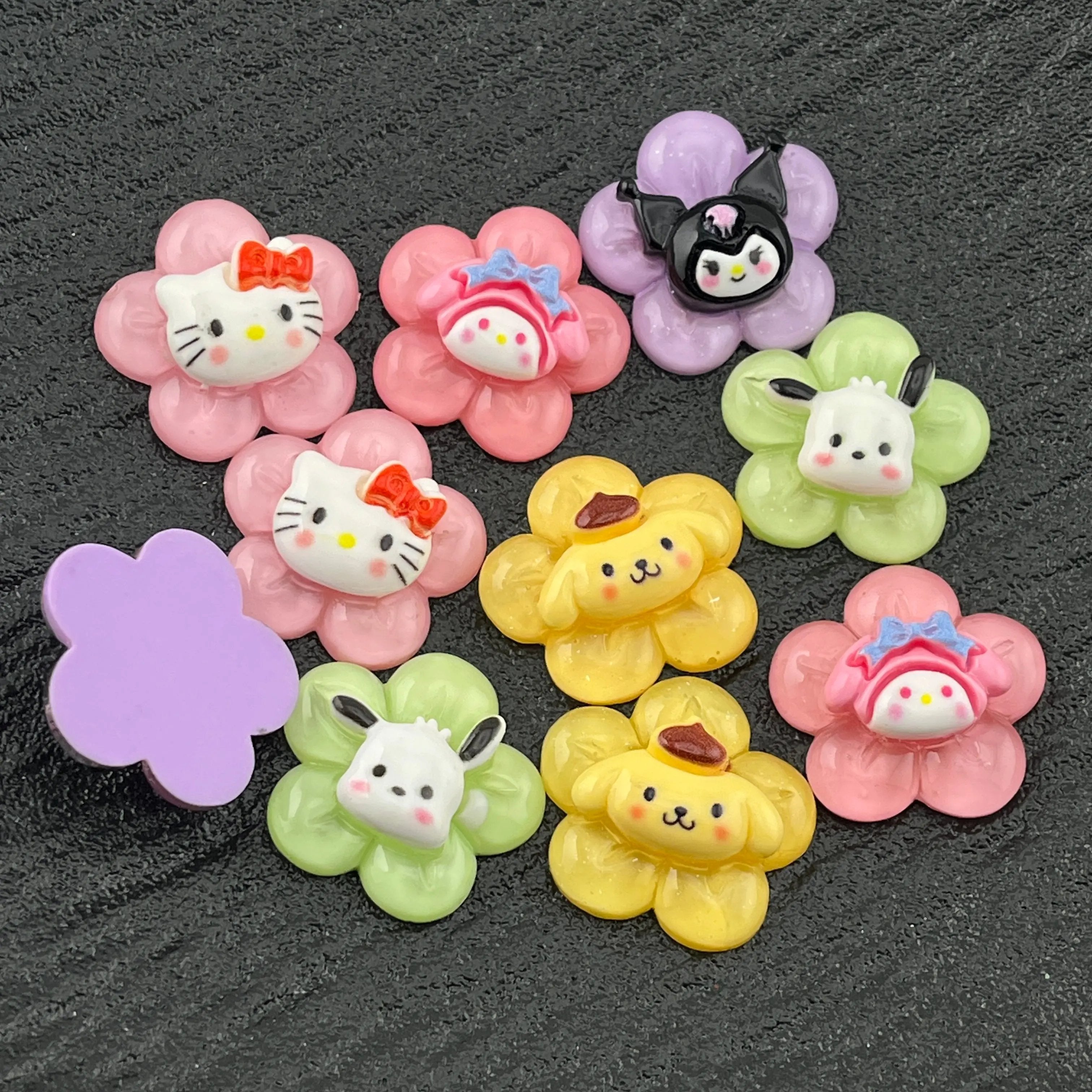 FS2622-20PCS  Sanrio flower patch Zoe's DIY Shop