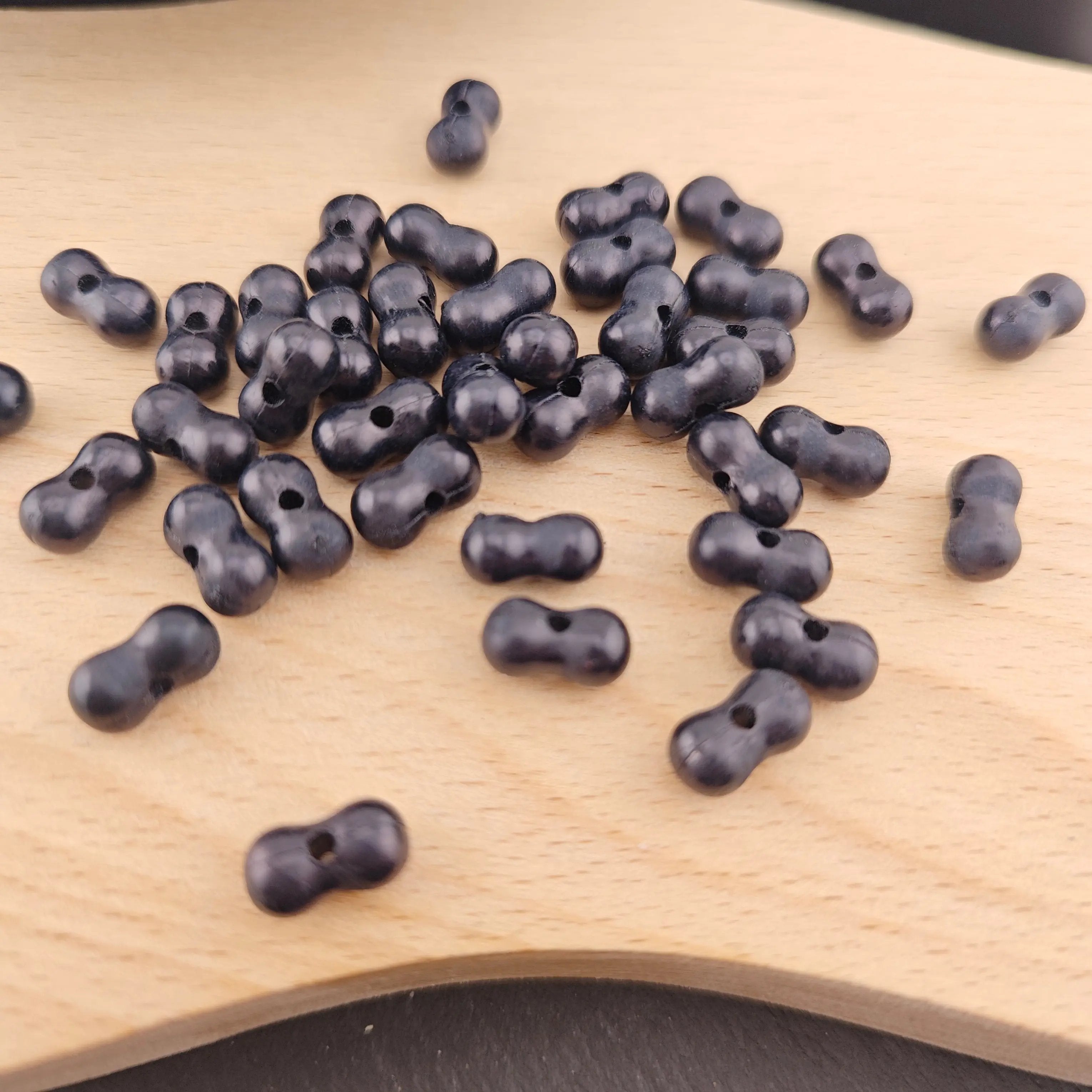 FS2635- 6*11mm Soild Color Peanut Beads Zoe's DIY Shop