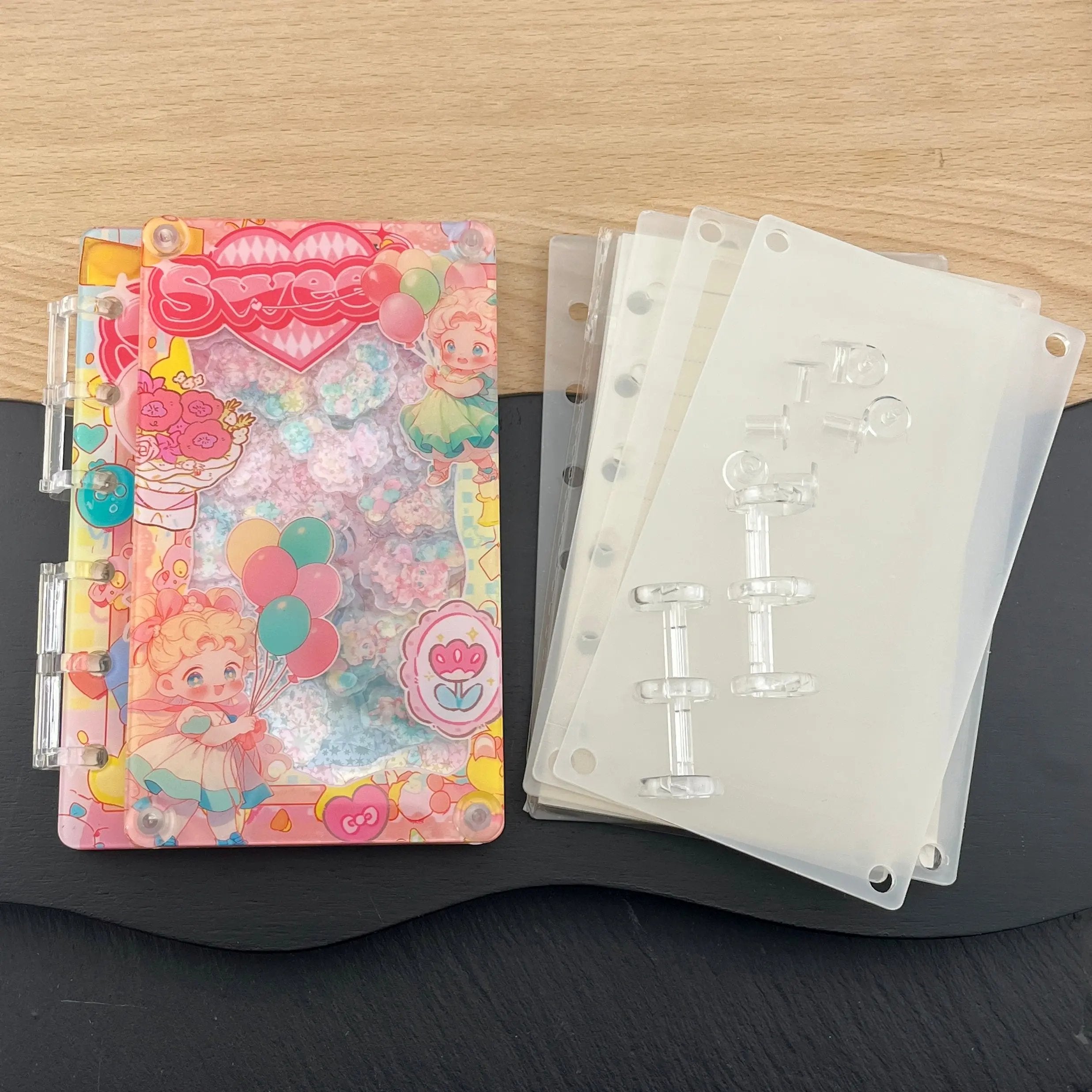 FS2705- A7 DIY Shaker Notebook Zoe's DIY Shop