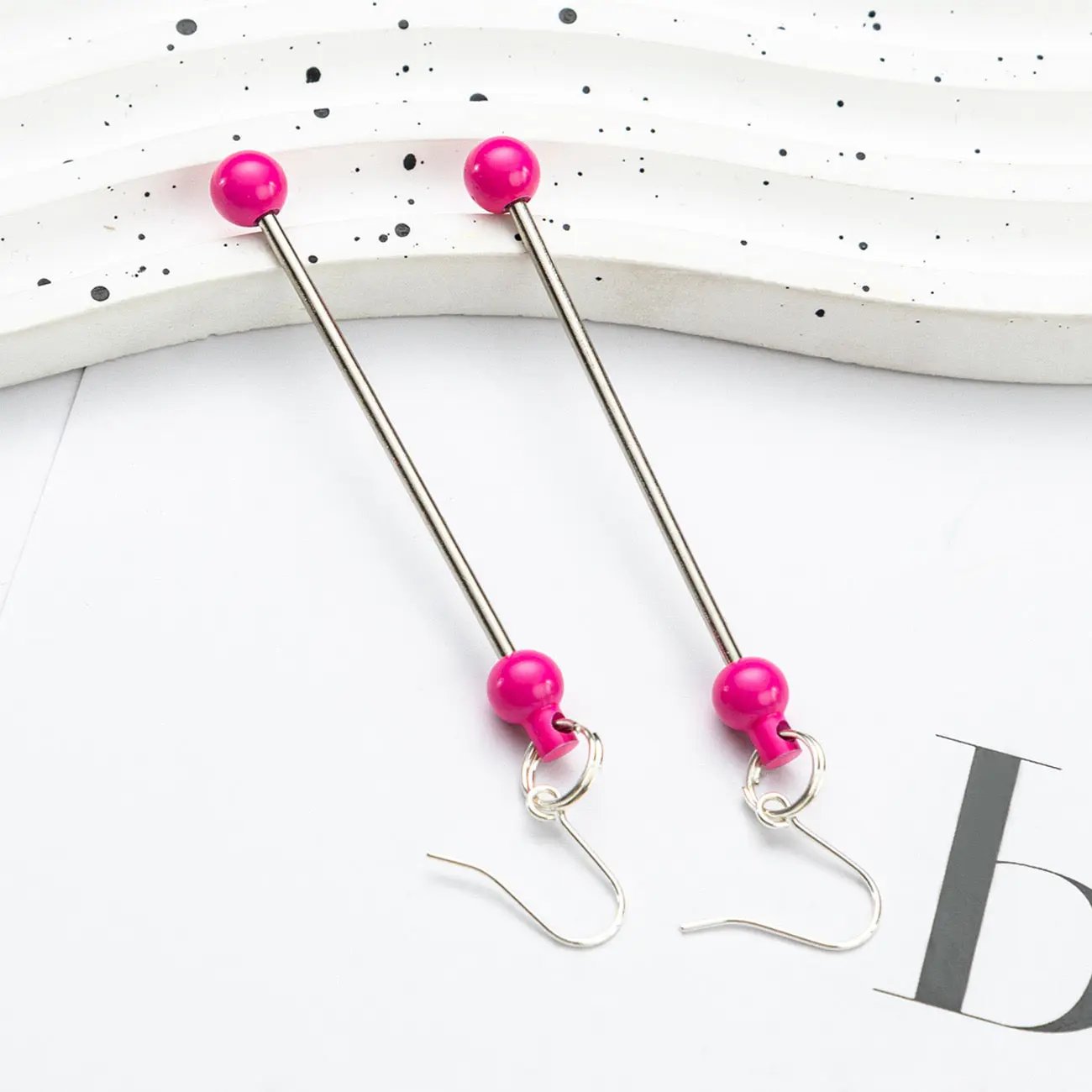 FS2730-1 Pair Beadable Earrings Zoe's DIY Shop