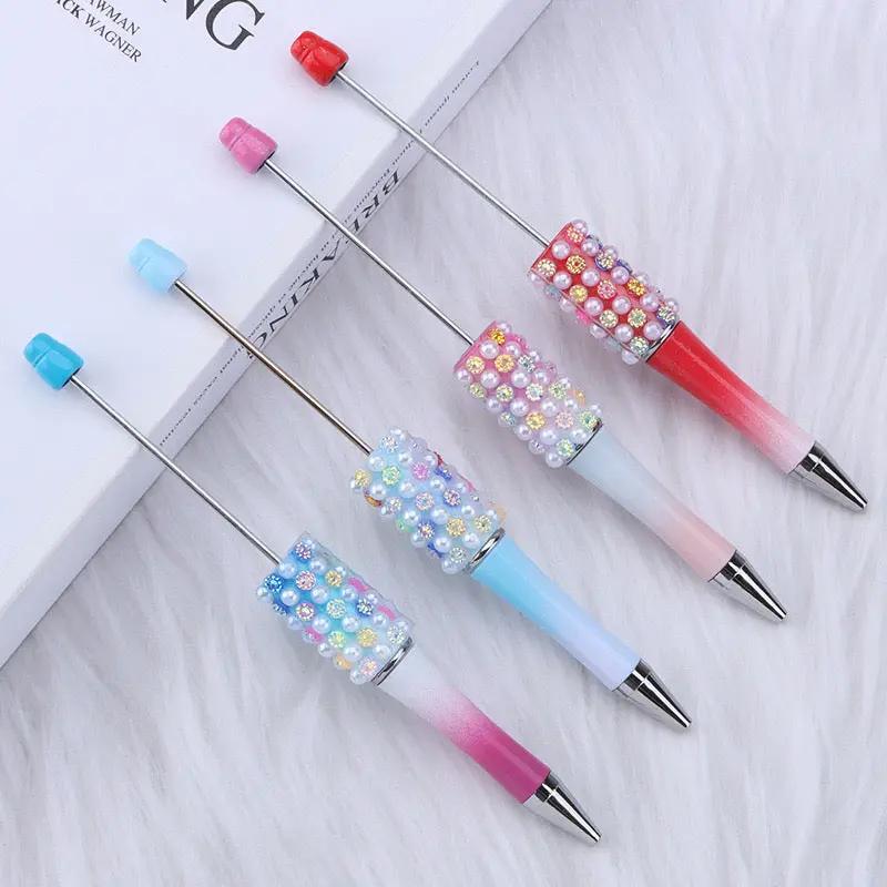 FS2741-Colorful Pearl Fancy Beadable Pens Zoe's DIY Shop