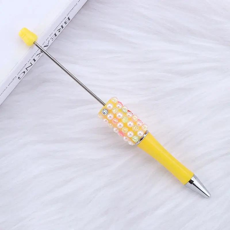 FS2741-Colorful Pearl Fancy Beadable Pens Zoe's DIY Shop