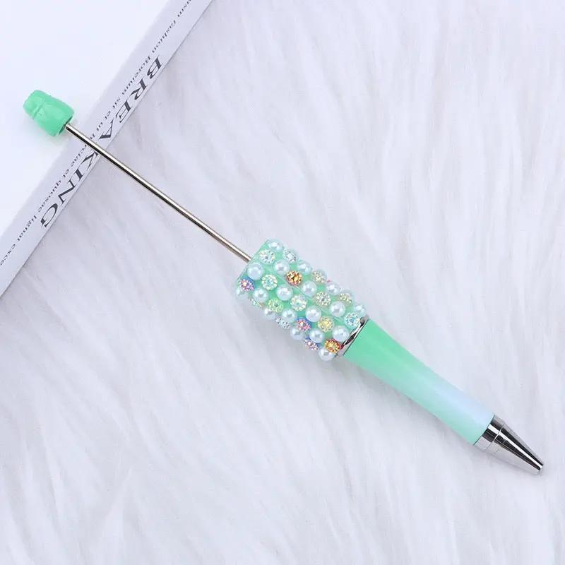 FS2741-Colorful Pearl Fancy Beadable Pens Zoe's DIY Shop
