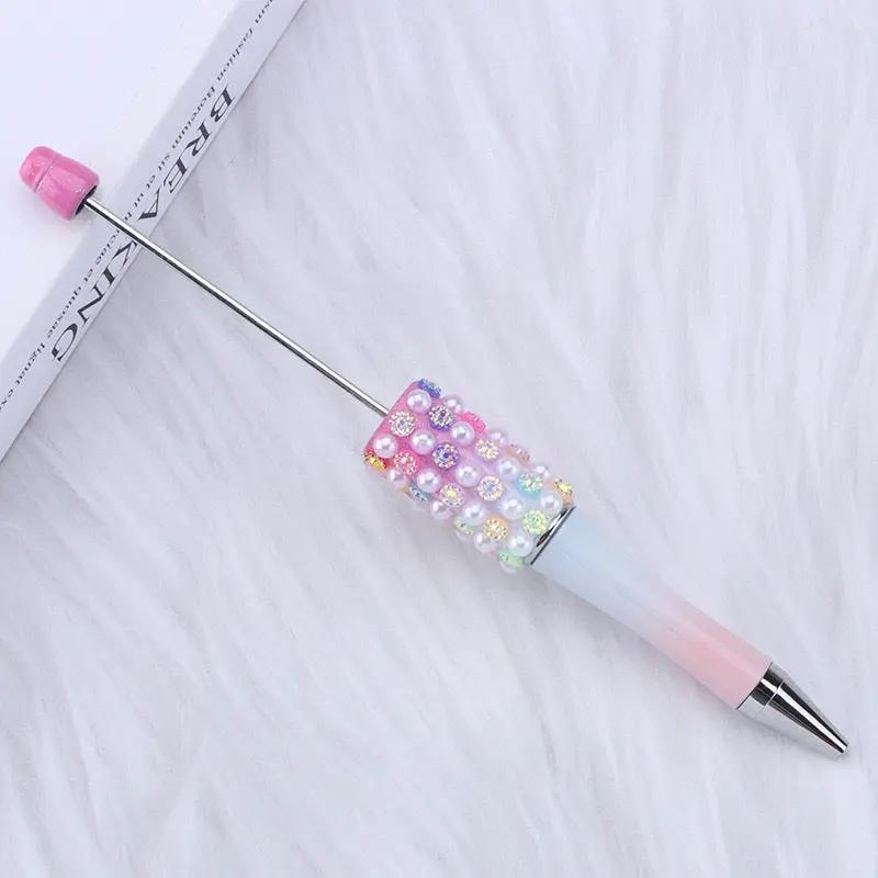 FS2741-Colorful Pearl Fancy Beadable Pens Zoe's DIY Shop