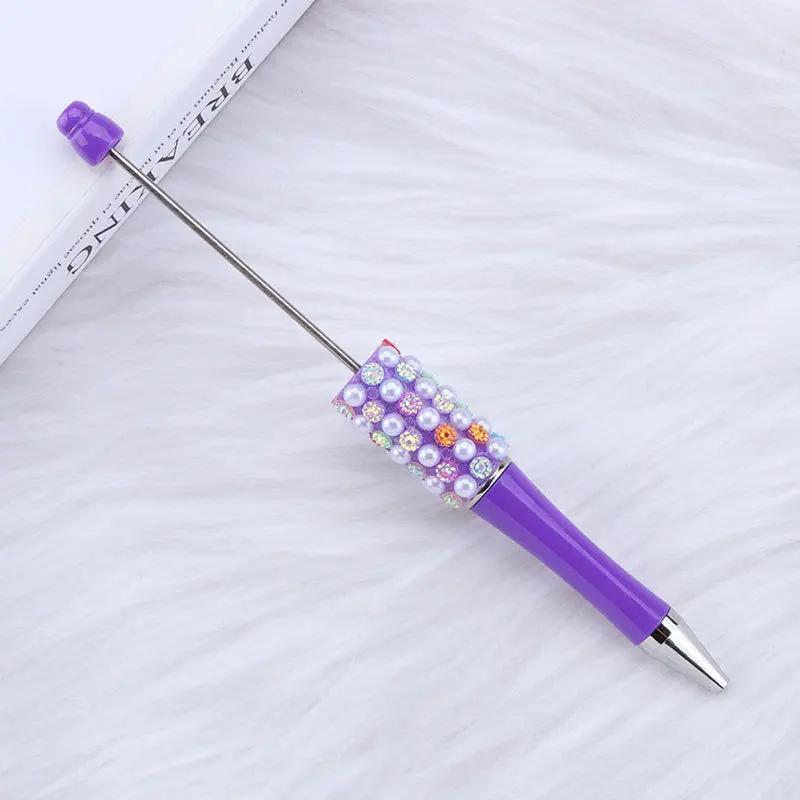 FS2741-Colorful Pearl Fancy Beadable Pens Zoe's DIY Shop