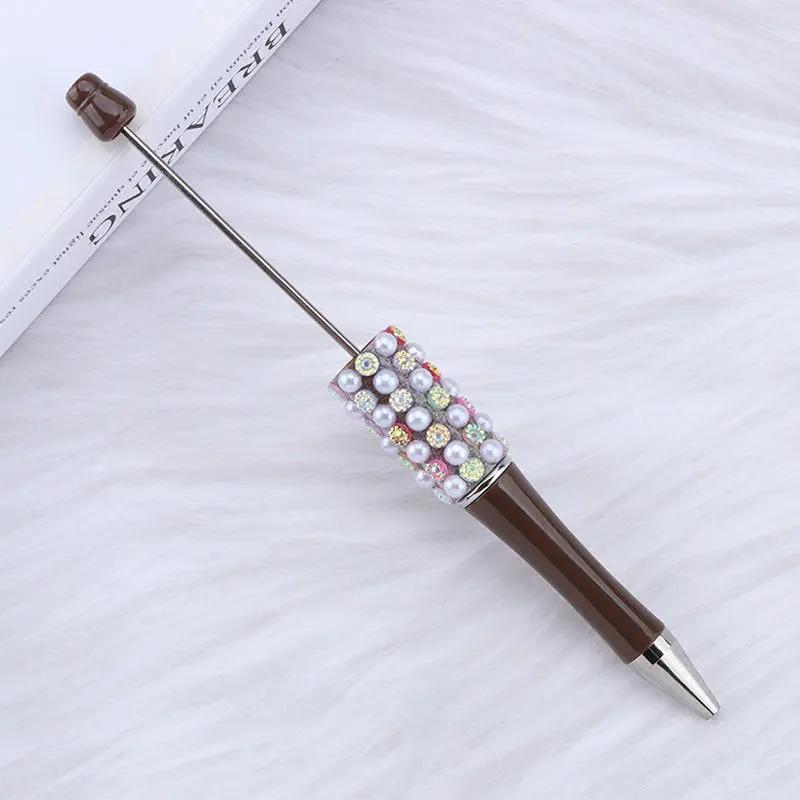 FS2741-Colorful Pearl Fancy Beadable Pens Zoe's DIY Shop