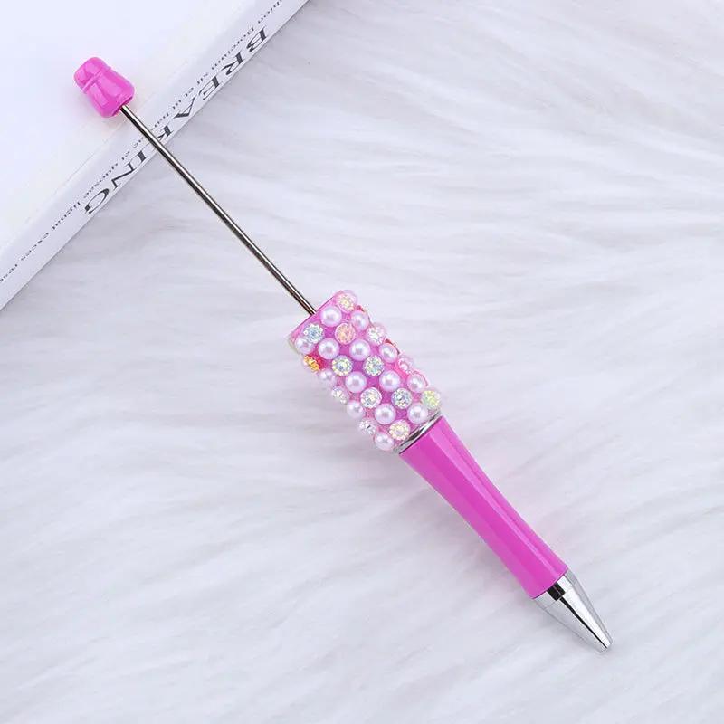 FS2741-Colorful Pearl Fancy Beadable Pens Zoe's DIY Shop