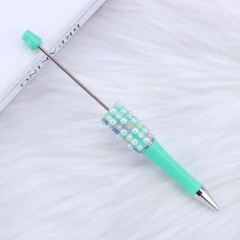 FS2741-Colorful Pearl Fancy Beadable Pens Zoe's DIY Shop