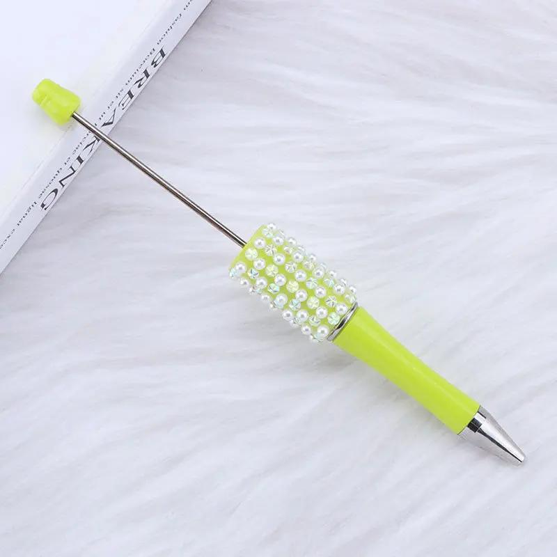 FS2741-Colorful Pearl Fancy Beadable Pens Zoe's DIY Shop