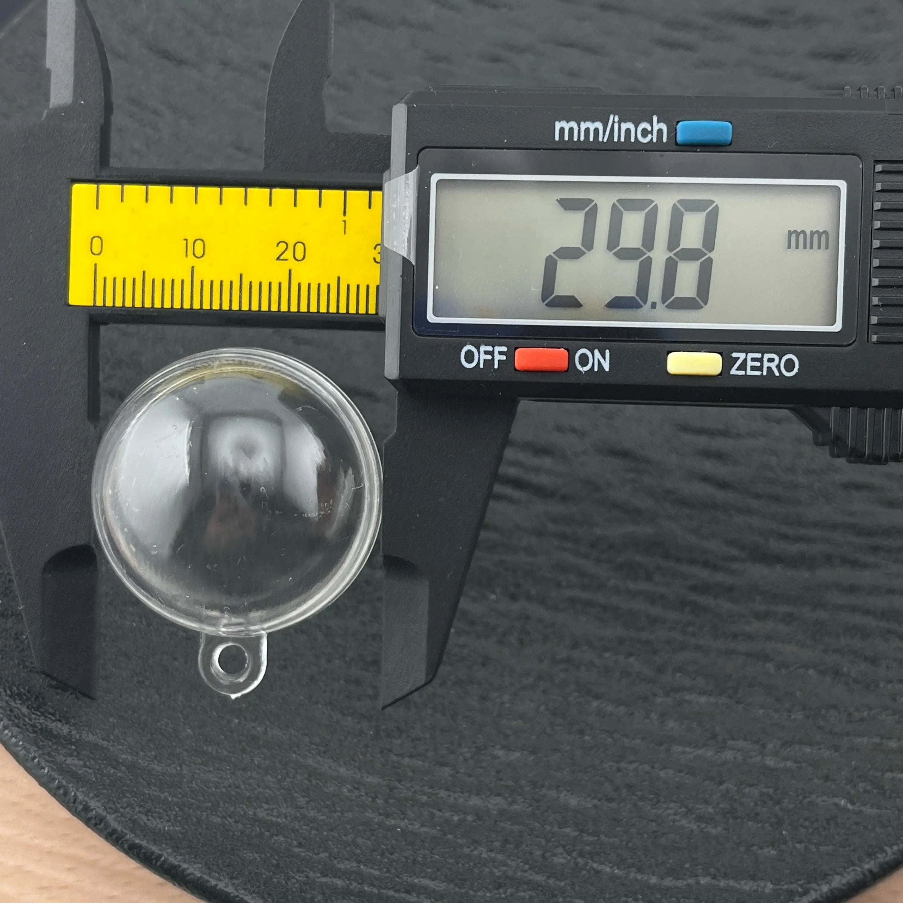 FS2796-30mm Round Dangle Shaker Beads For Making Car Hangers Zoe's DIY Shop