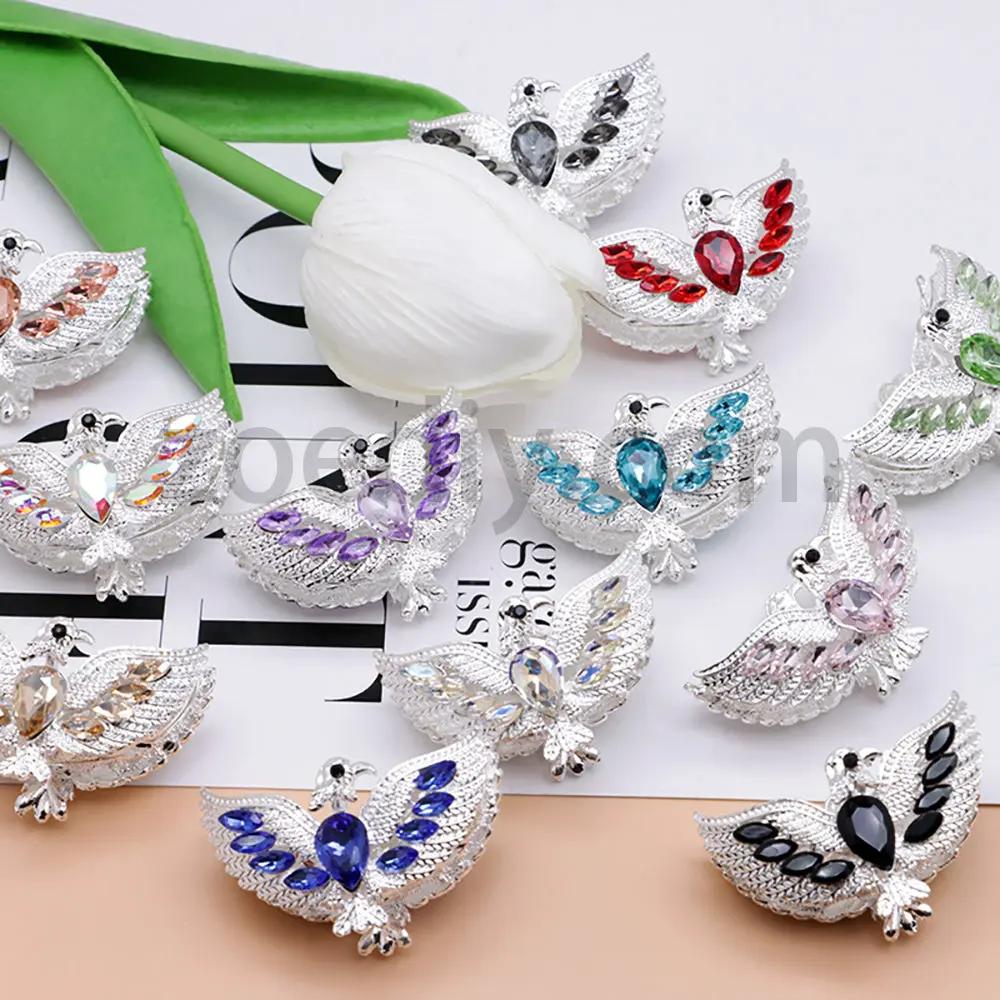 FS2879-Peace dove Birds Alloy Fancy Beads fit for pens Zoe's DIY Shop