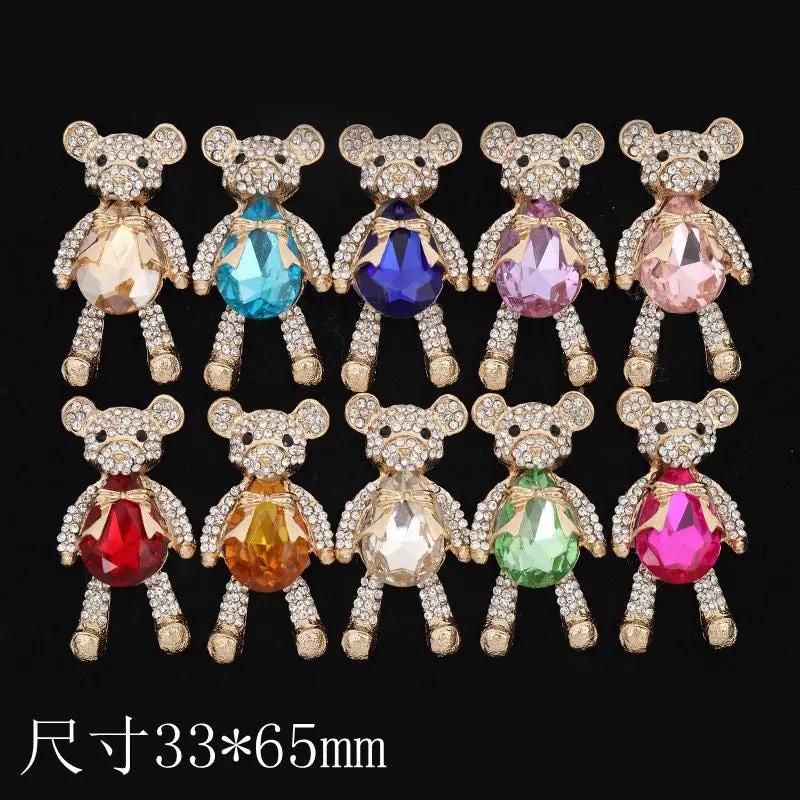 FS2916-Crystl Bear Patch For Making Fancy Beads Zoe's DIY Shop