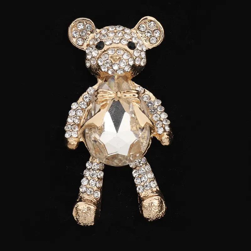 FS2916-Crystl Bear Patch For Making Fancy Beads Zoe's DIY Shop