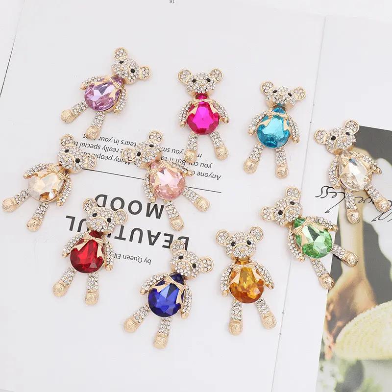 FS2916-Crystl Bear Patch For Making Fancy Beads Zoe's DIY Shop