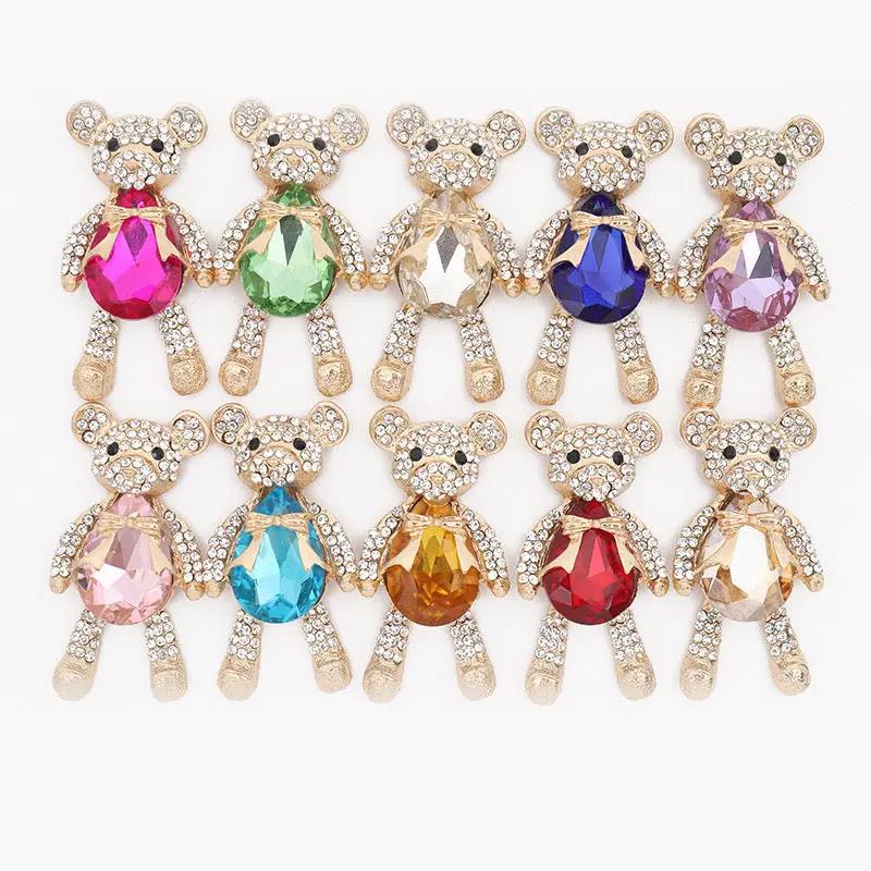 FS2916-Crystl Bear Patch For Making Fancy Beads Zoe's DIY Shop