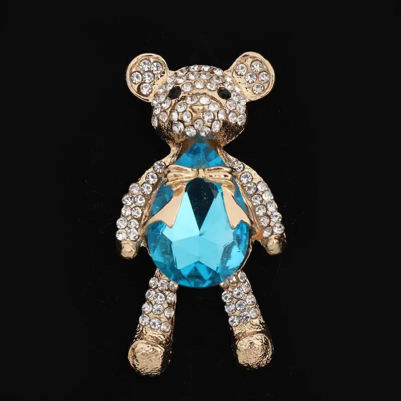 FS2916-Crystl Bear Patch For Making Fancy Beads Zoe's DIY Shop