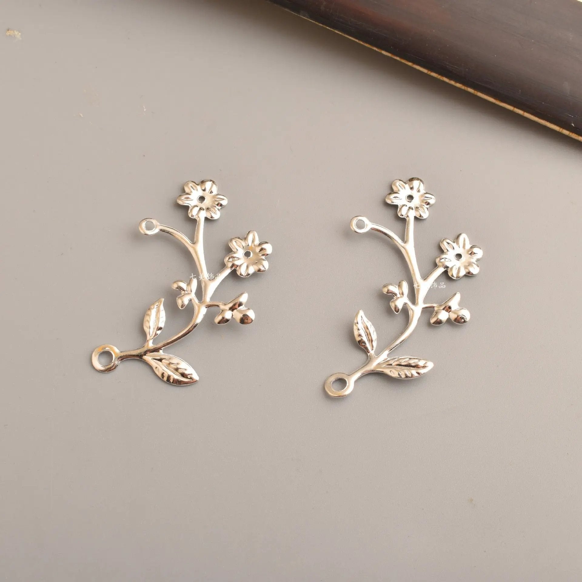 FS3033- Sliver Metal Patch For Making Fancy Beads Zoe's DIY Shop