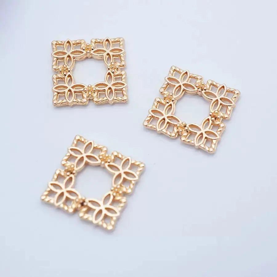 FS3035- Metal Cube Patch For Making Fancy Beads Zoe's DIY Shop