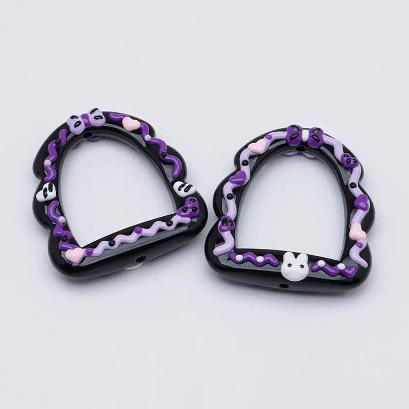 FS3379- Mixed - color Hand - painted Frames Zoe's DIY Shop