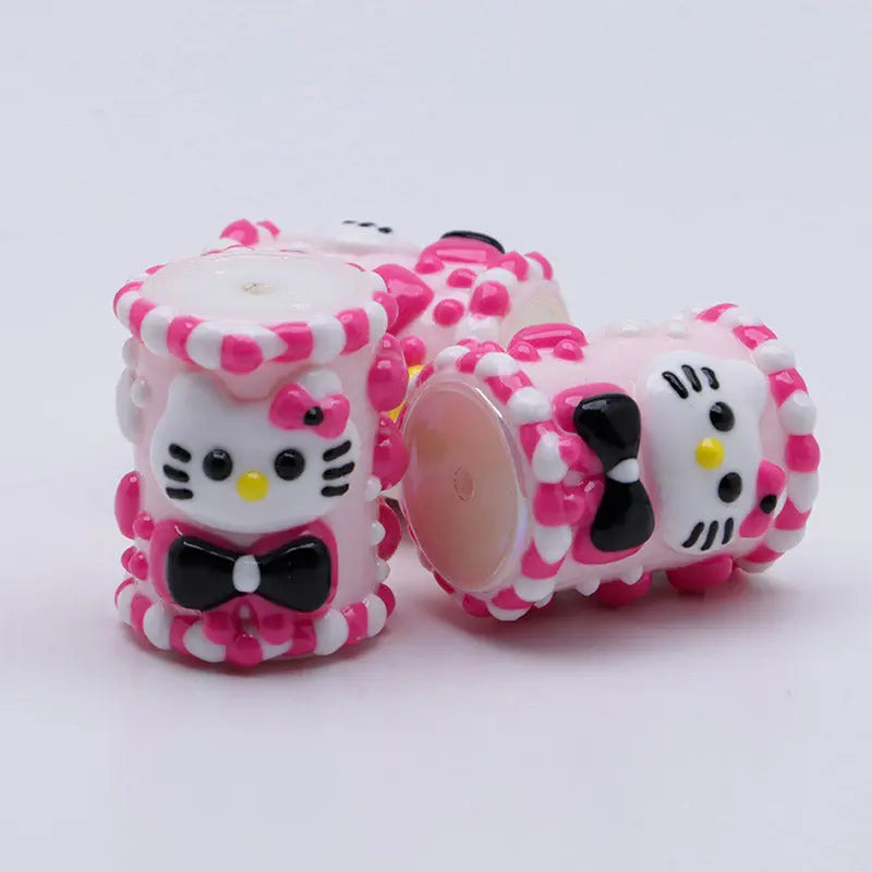 FS3504- HK Hand-Drawn Beads for Keychain Beadable Pens Making Zoe's DIY Shop