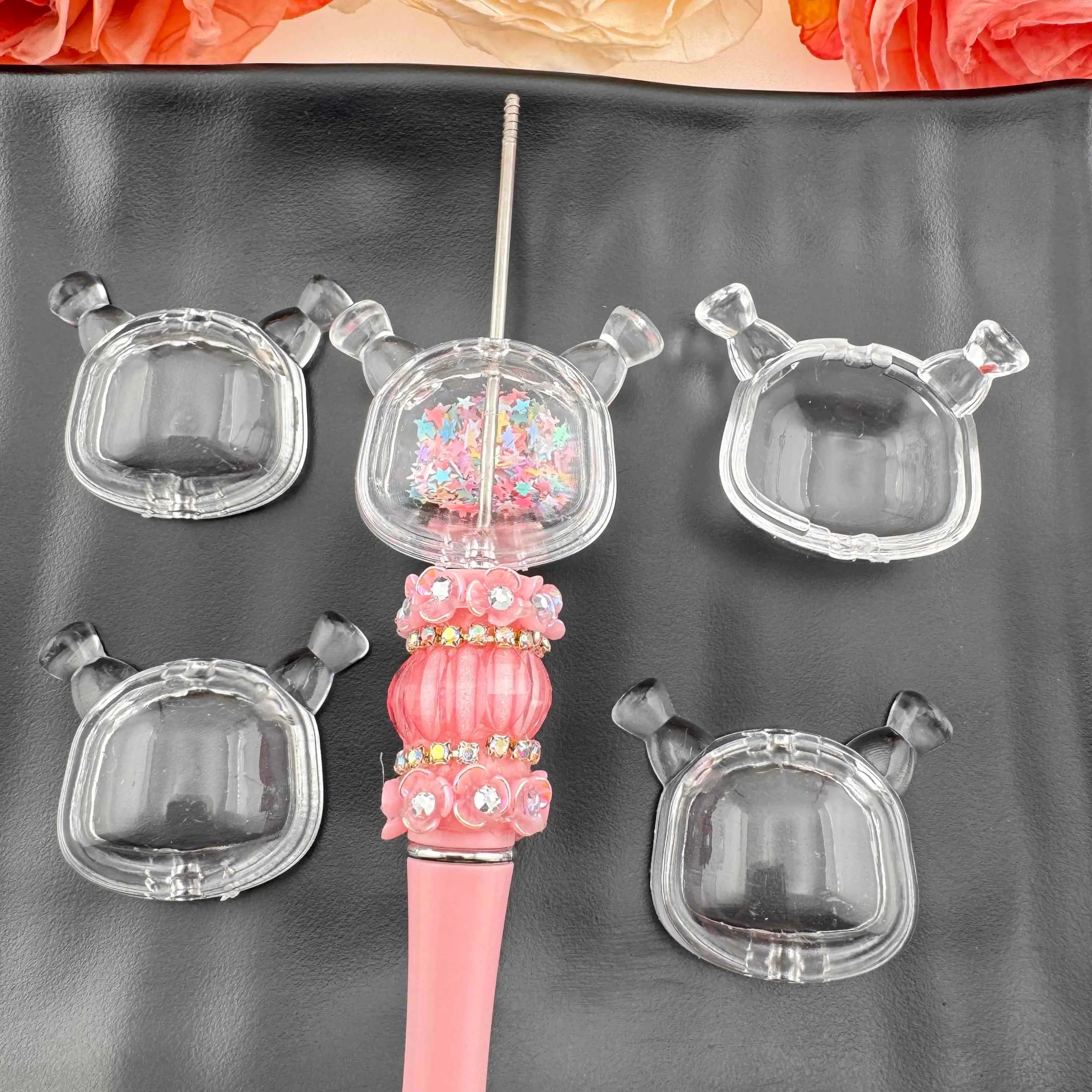 FS3584-Hovedryster Perler Dobbeltflettet Hovedrystende Sjov