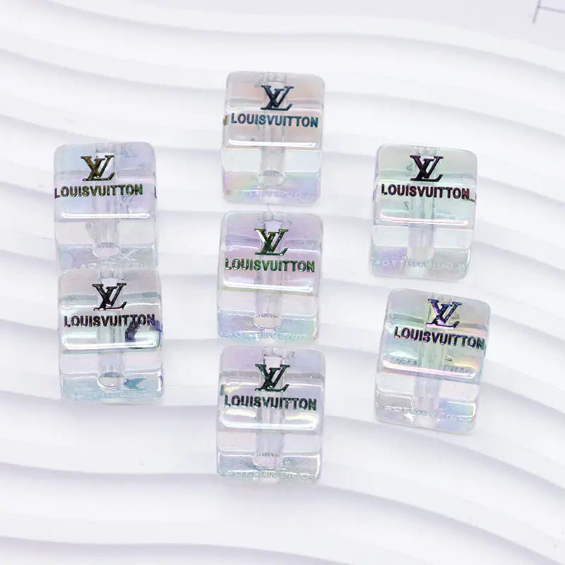 FS3679- 16mm Transparent LV Square Acrylic Zoe's DIY Shop