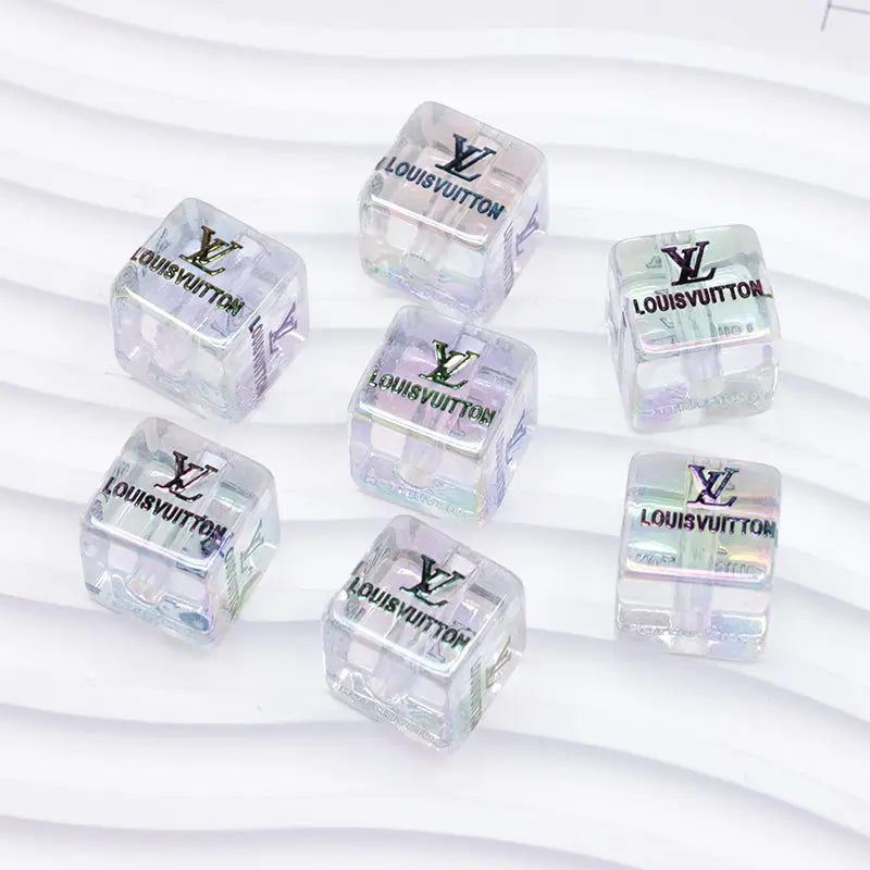 FS3679- 16mm Transparent LV Square Acrylic Zoe's DIY Shop