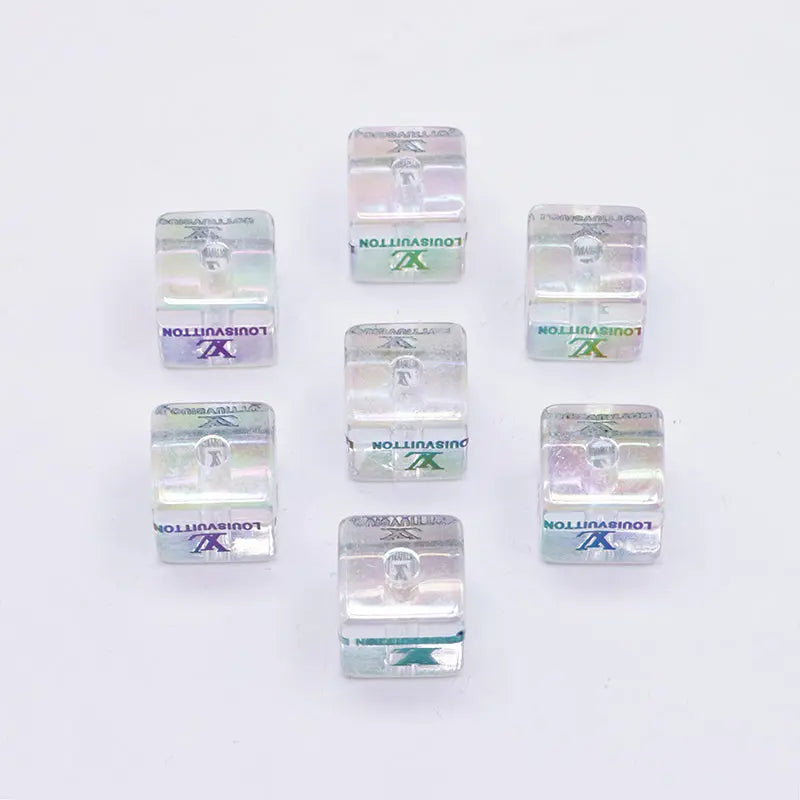 FS3679- 16mm Transparent LV Square Acrylic Zoe's DIY Shop