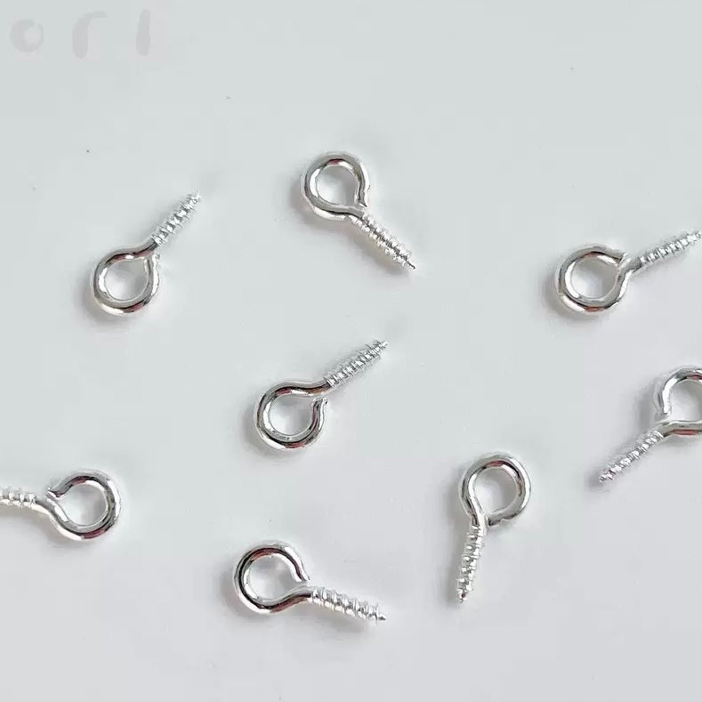 FS3749-5×10mm Screw Eye Pin For Jewelry Making Zoe DIY Wholesale