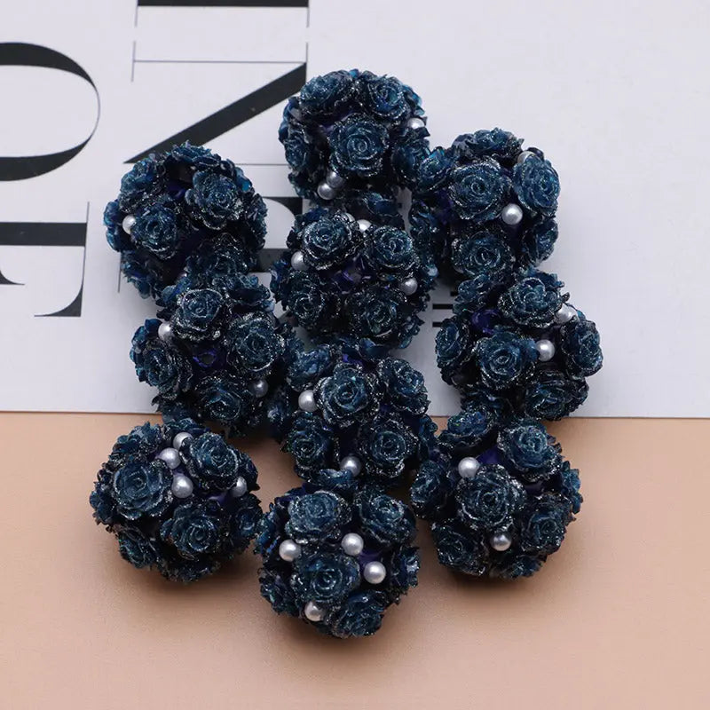 FS3873- 16mm Soft Rose - Shaped Terracotta Beads for Roses, Pen - Passable Zoe's DIY Shop