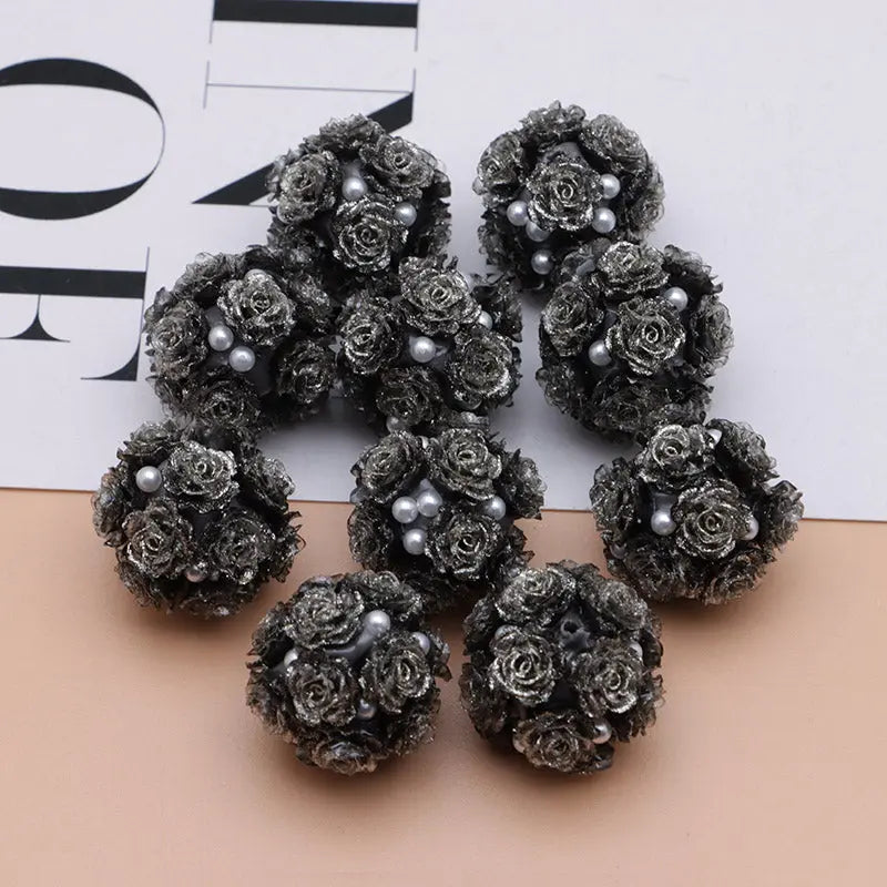 FS3873- 16mm Soft Rose - Shaped Terracotta Beads for Roses, Pen - Passable Zoe's DIY Shop