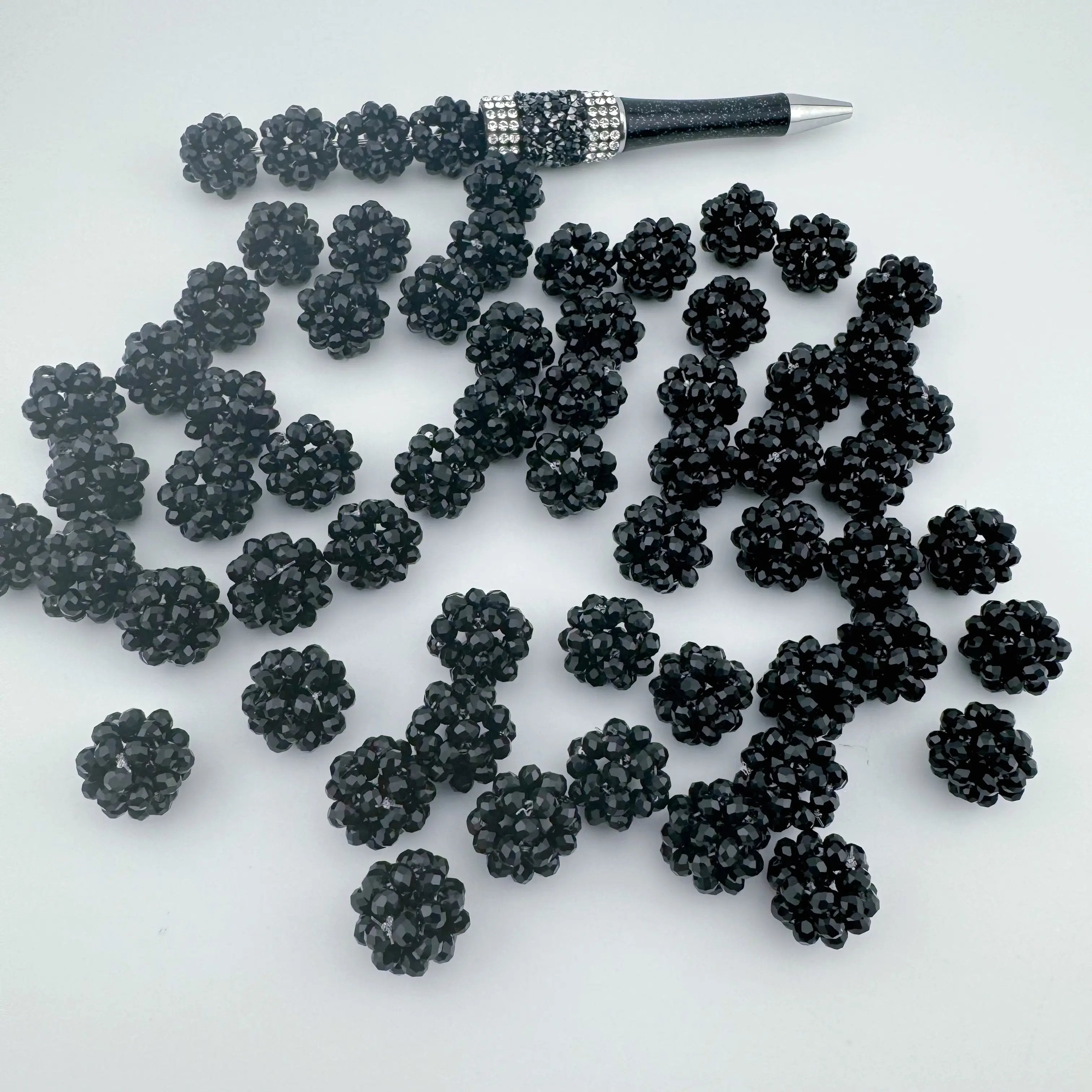 FS3976-16mm Handmade Glass Beads Fit For Beadable Pens Zoe's DIY Shop