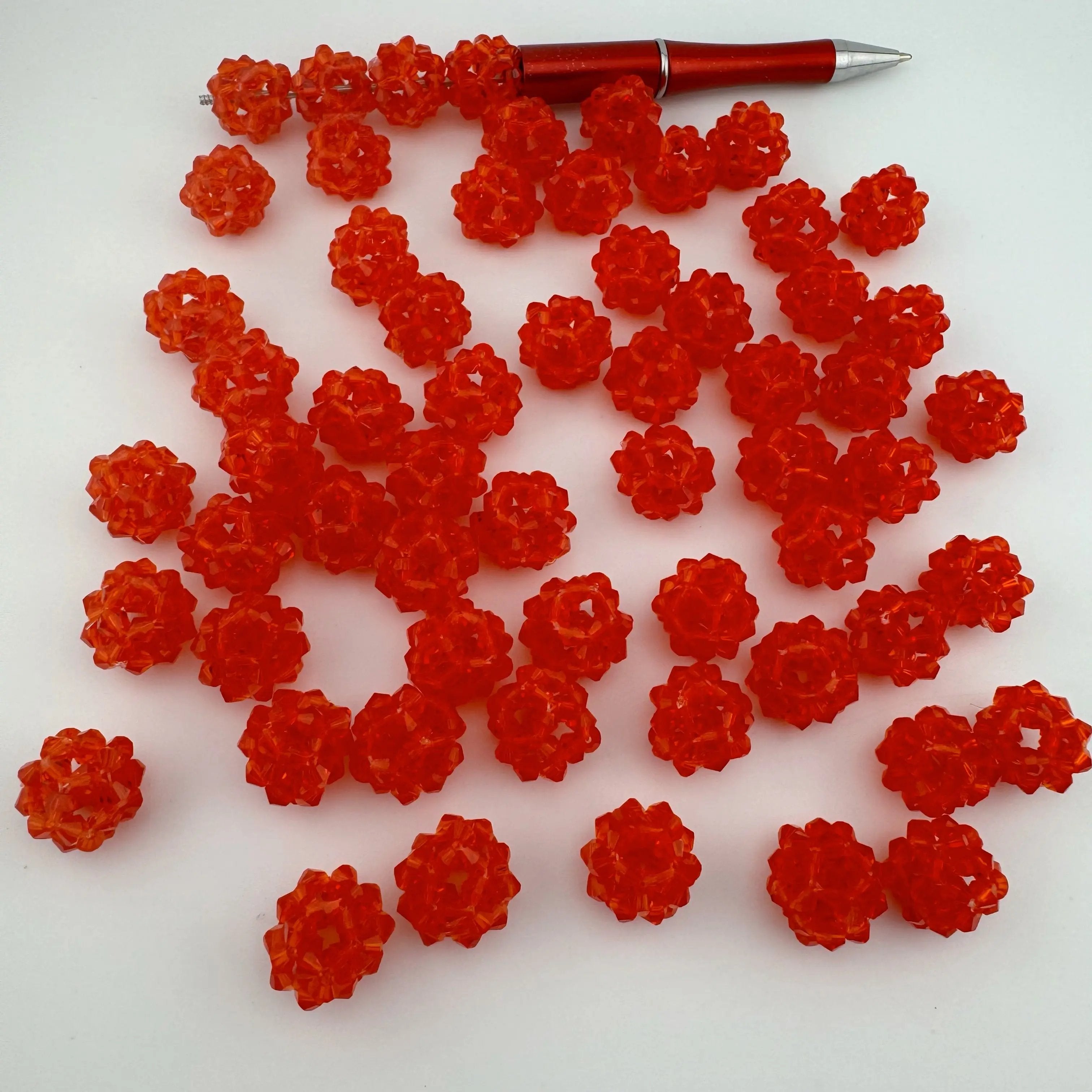 FS3976-16mm Handmade Glass Beads Fit For Beadable Pens Zoe's DIY Shop