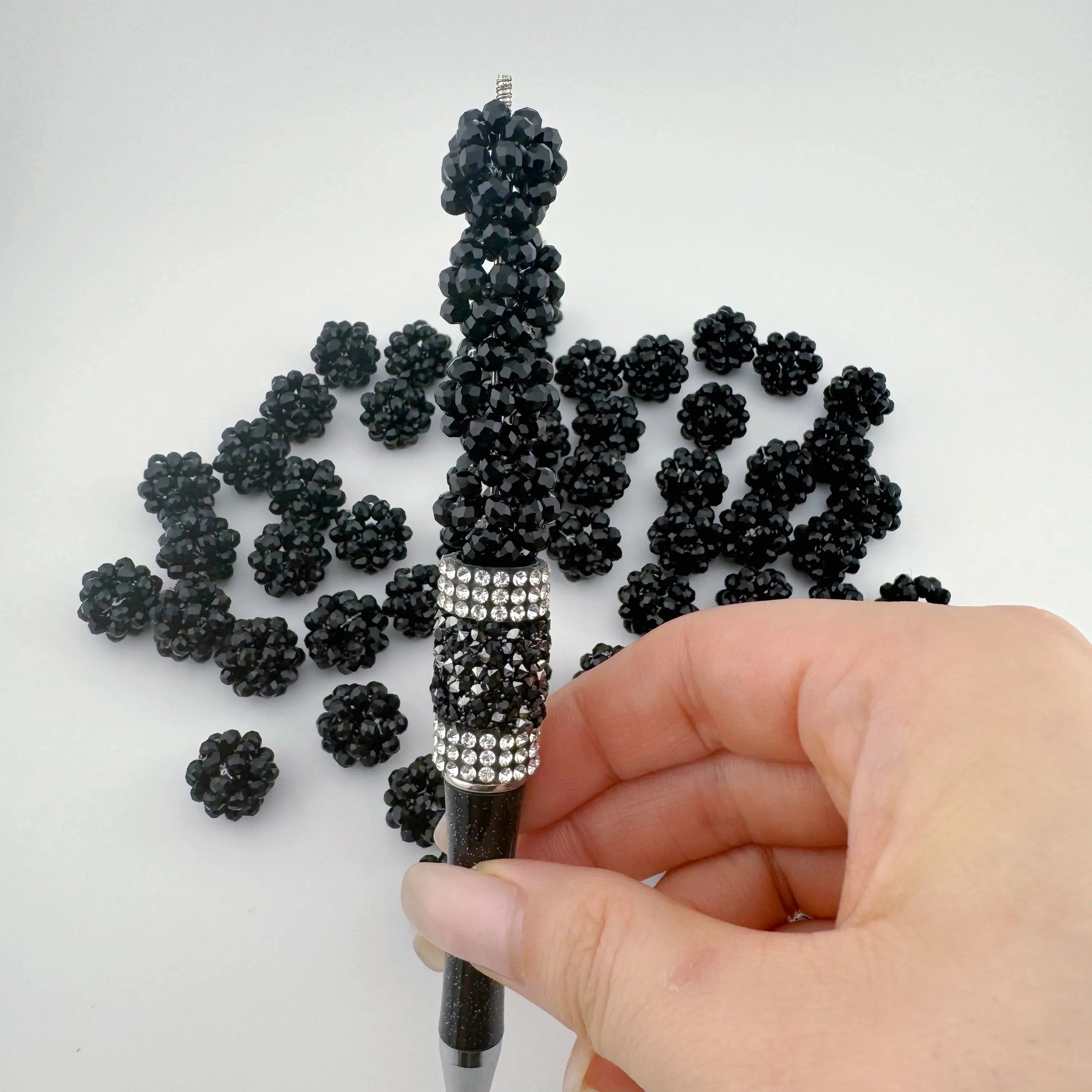 FS3976-16mm Handmade Glass Beads Fit For Beadable Pens Zoe's DIY Shop