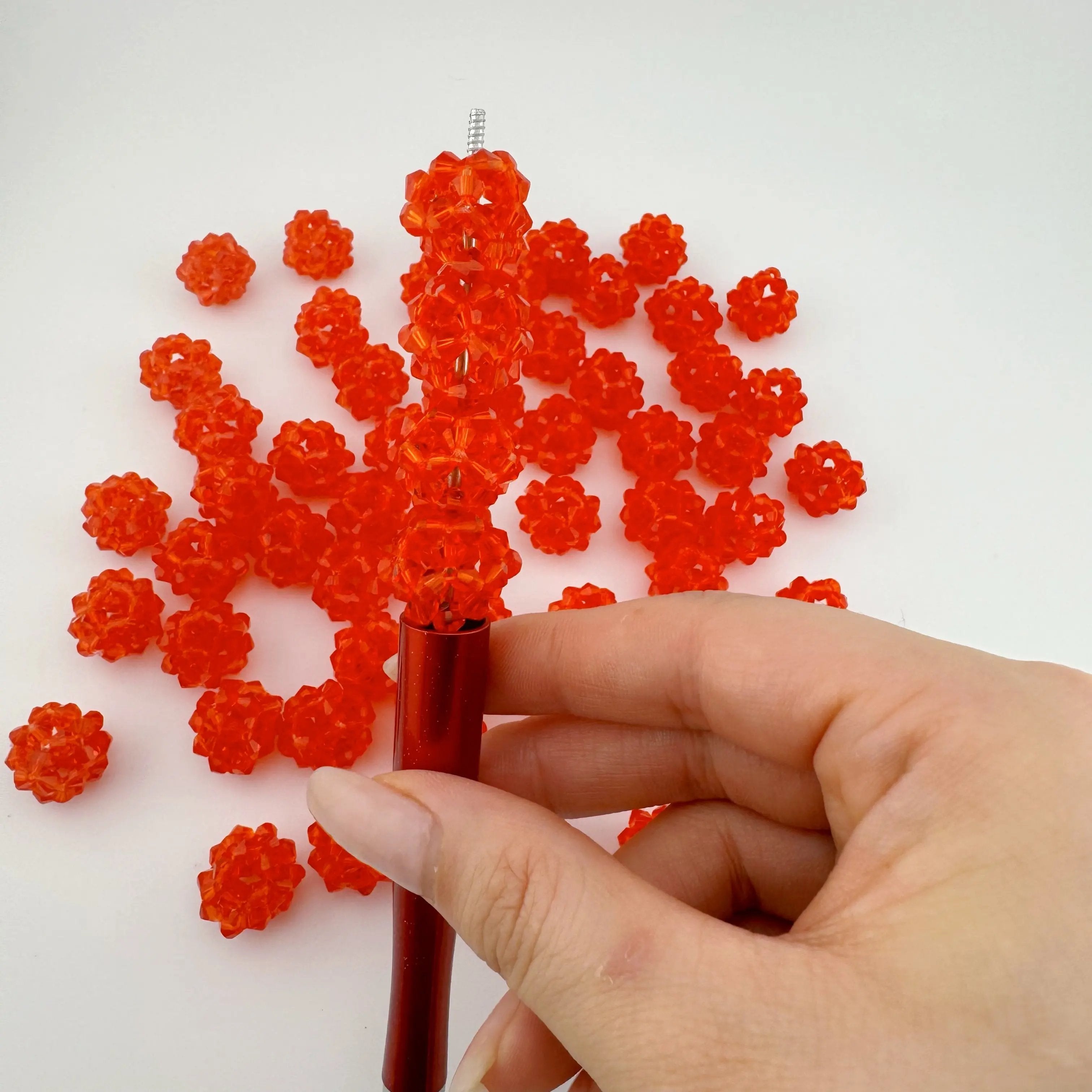 FS3976-16mm Handmade Glass Beads Fit For Beadable Pens Zoe's DIY Shop