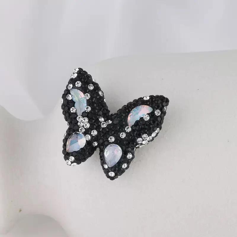 FS3982-3.6*3.5*1cm Butterfly Sparking Clay Beads Fit For Beadable Pens Zoe's DIY Shop