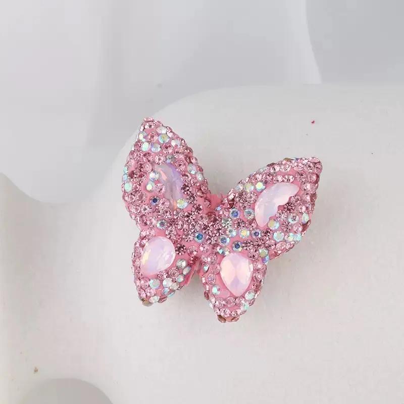 FS3982-3.6*3.5*1cm Butterfly Sparking Clay Beads Fit For Beadable Pens Zoe's DIY Shop