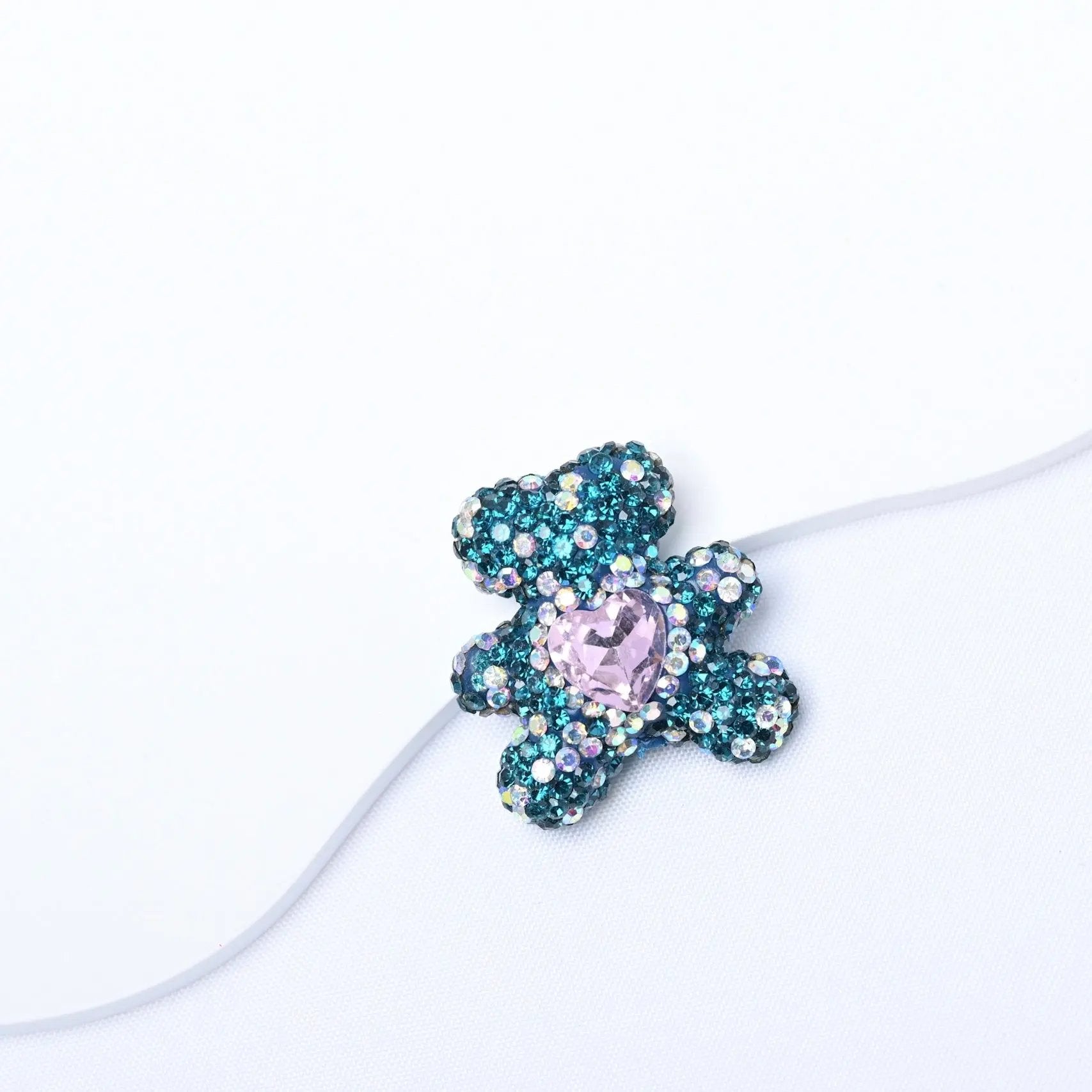 FS3992-2.8*3cm Sparkling Bear Clay Beads Fit For Beadable Pens Zoe's DIY Shop