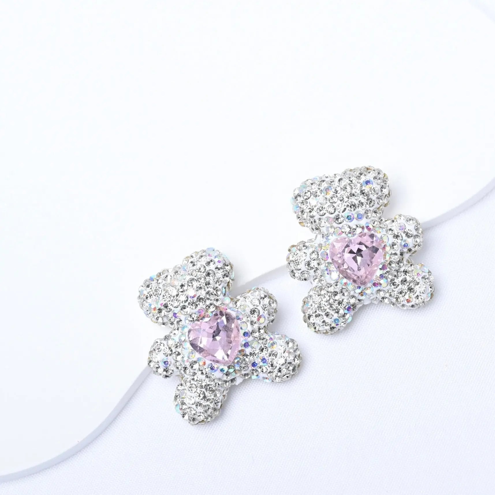 FS3992-2.8*3cm Sparkling Bear Clay Beads Fit For Beadable Pens Zoe's DIY Shop