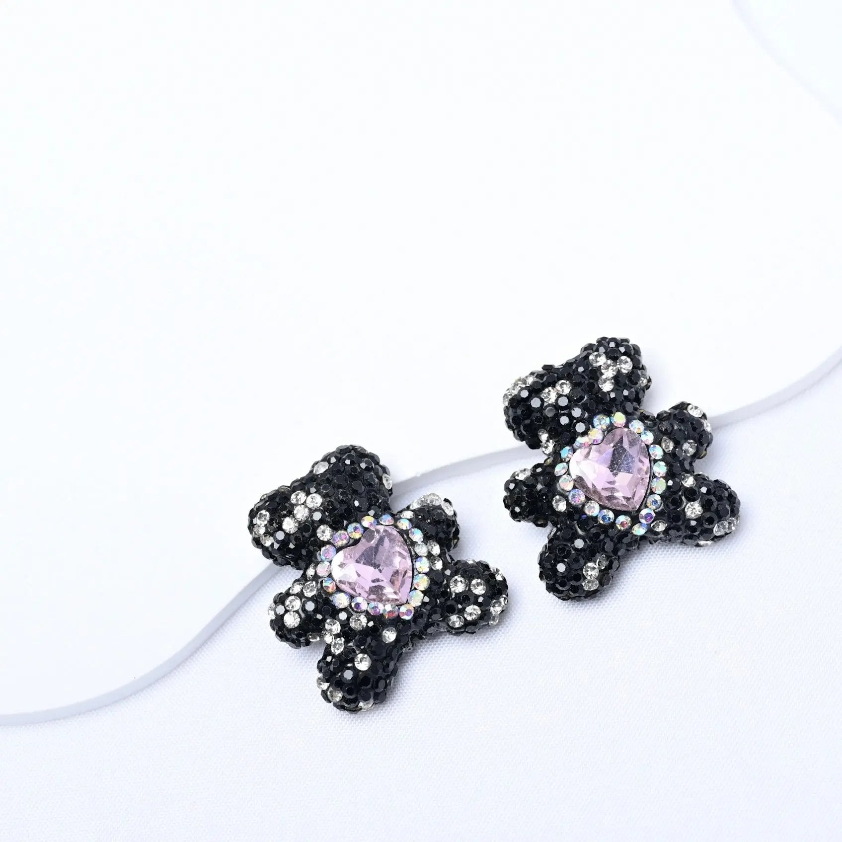 FS3992-2.8*3cm Sparkling Bear Clay Beads Fit For Beadable Pens Zoe's DIY Shop