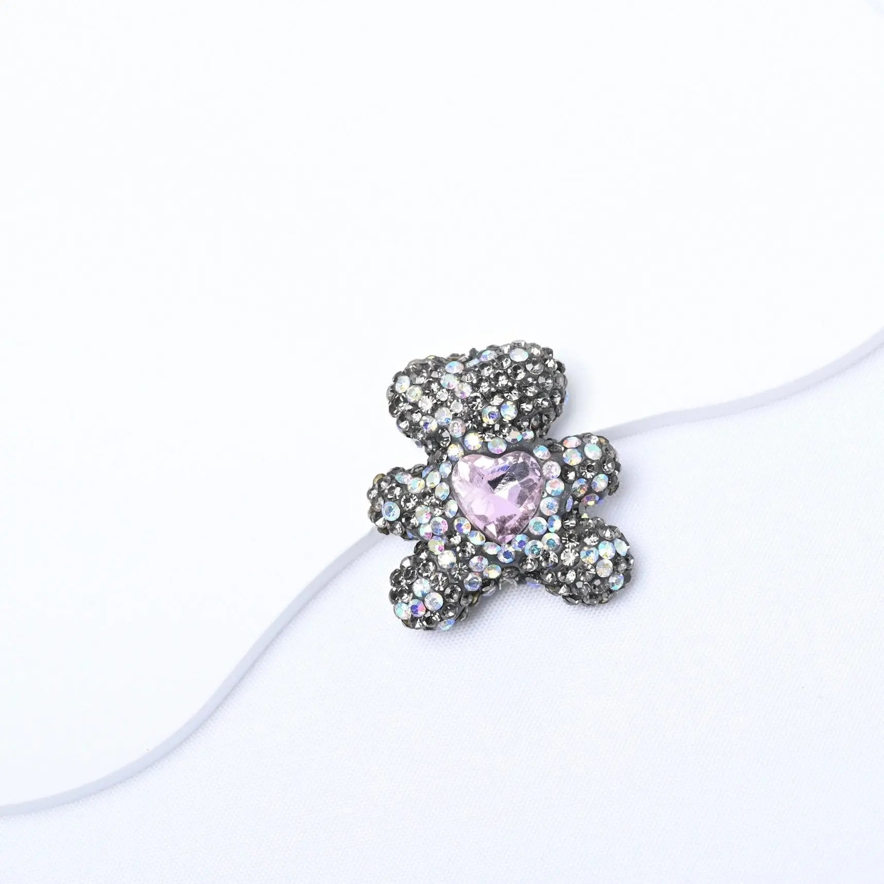 FS3992-2.8*3cm Sparkling Bear Clay Beads Fit For Beadable Pens Zoe's DIY Shop