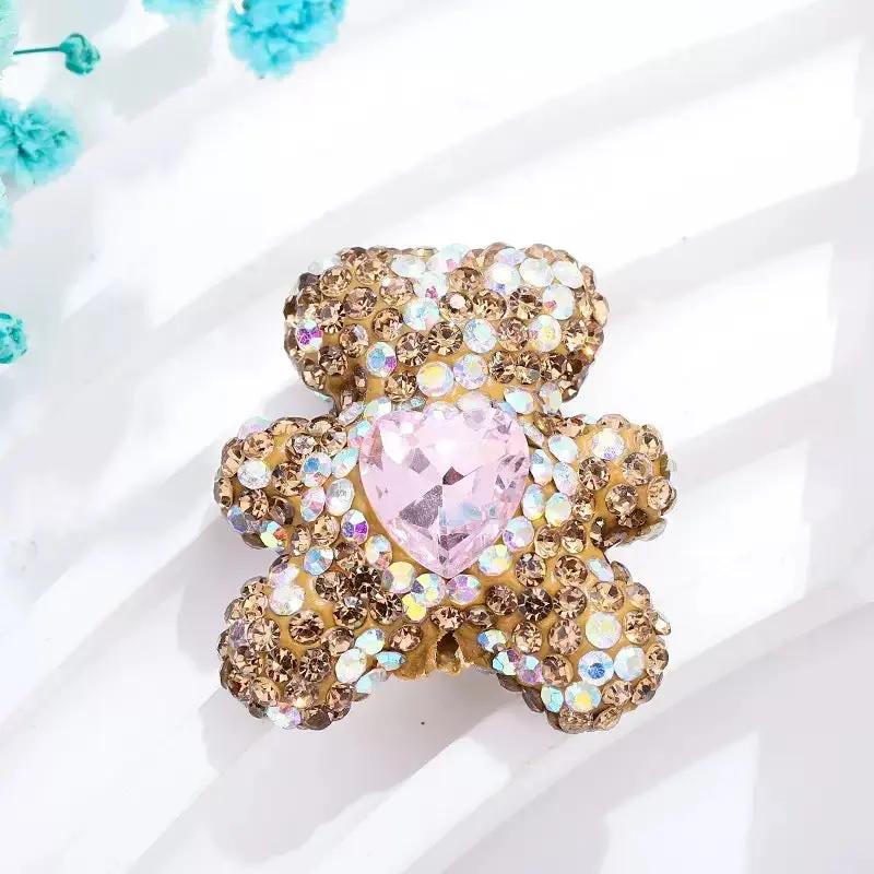 FS3992-2.8*3cm Sparkling Bear Clay Beads Fit For Beadable Pens Zoe's DIY Shop