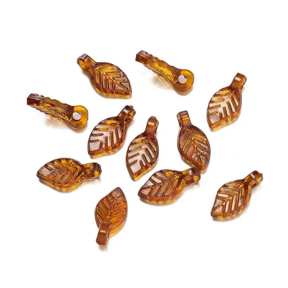 FS4003-5*10MM Leaf Charms Zoe DIY Wholesale